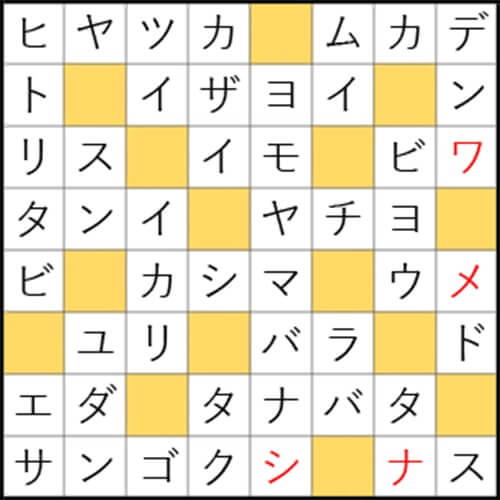 クロスワードde懸賞 No 1474の答え 漢字読みクロス クロスワードde懸賞生活 答え全部教えます